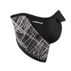 Seirus Neofleece Combo Scarf in Black and White
